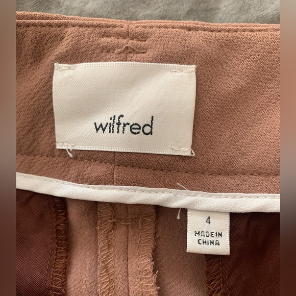 Wilfred Tie Front Pants Size 4 - Picture 3 of 3